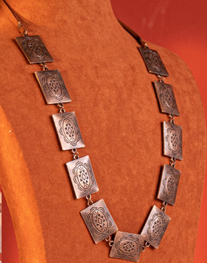 Bohemian Pendant and Earrings Set