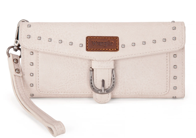 Wrangler Western Tri-fold RFID Wallet/Wristlet