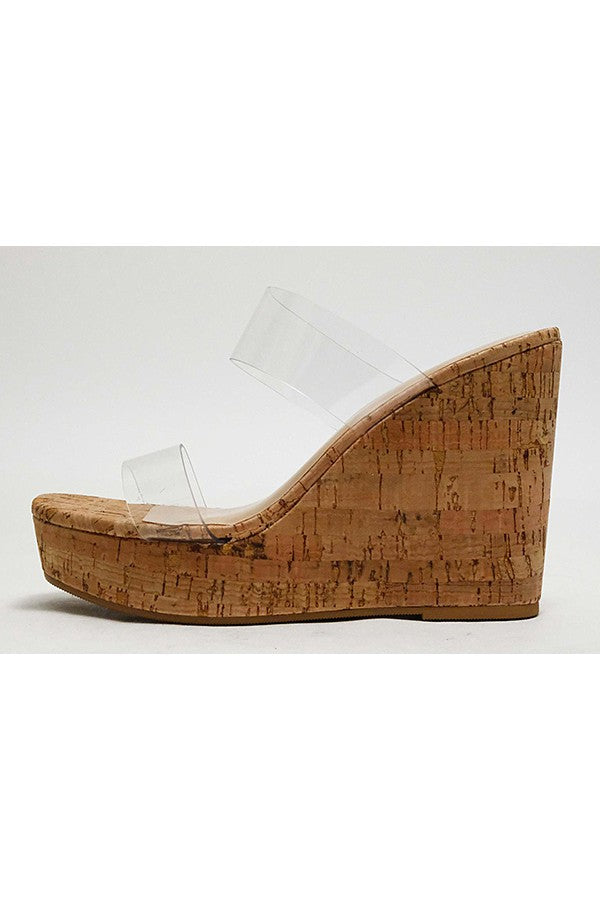 Clear Classy Wedges