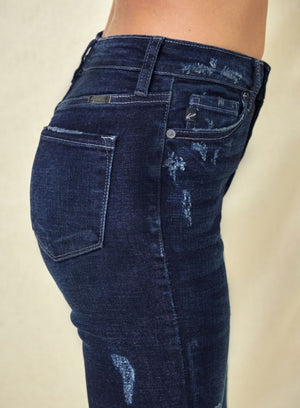 Kan Kans Skinny Distressed Jeans