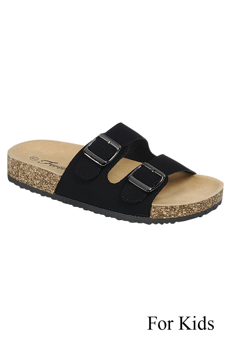 Kids Black Sandal