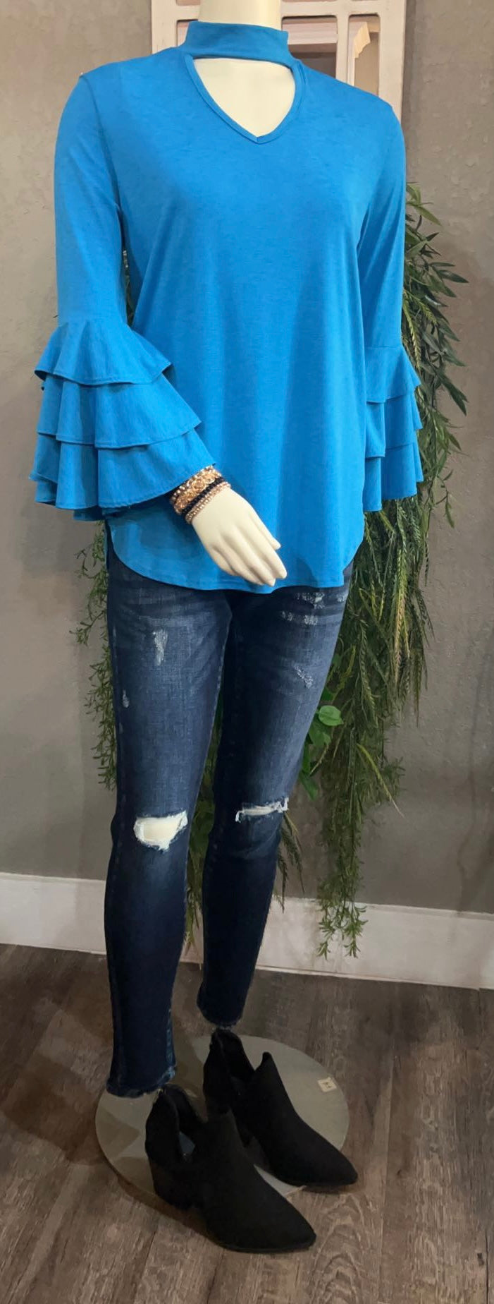 Oh My Ruffles Sleeve Blouse