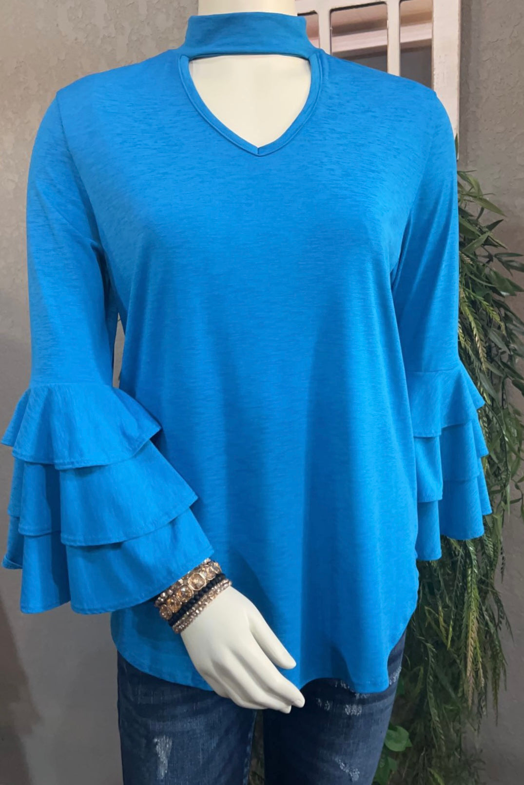 Oh My Ruffles Sleeve Blouse