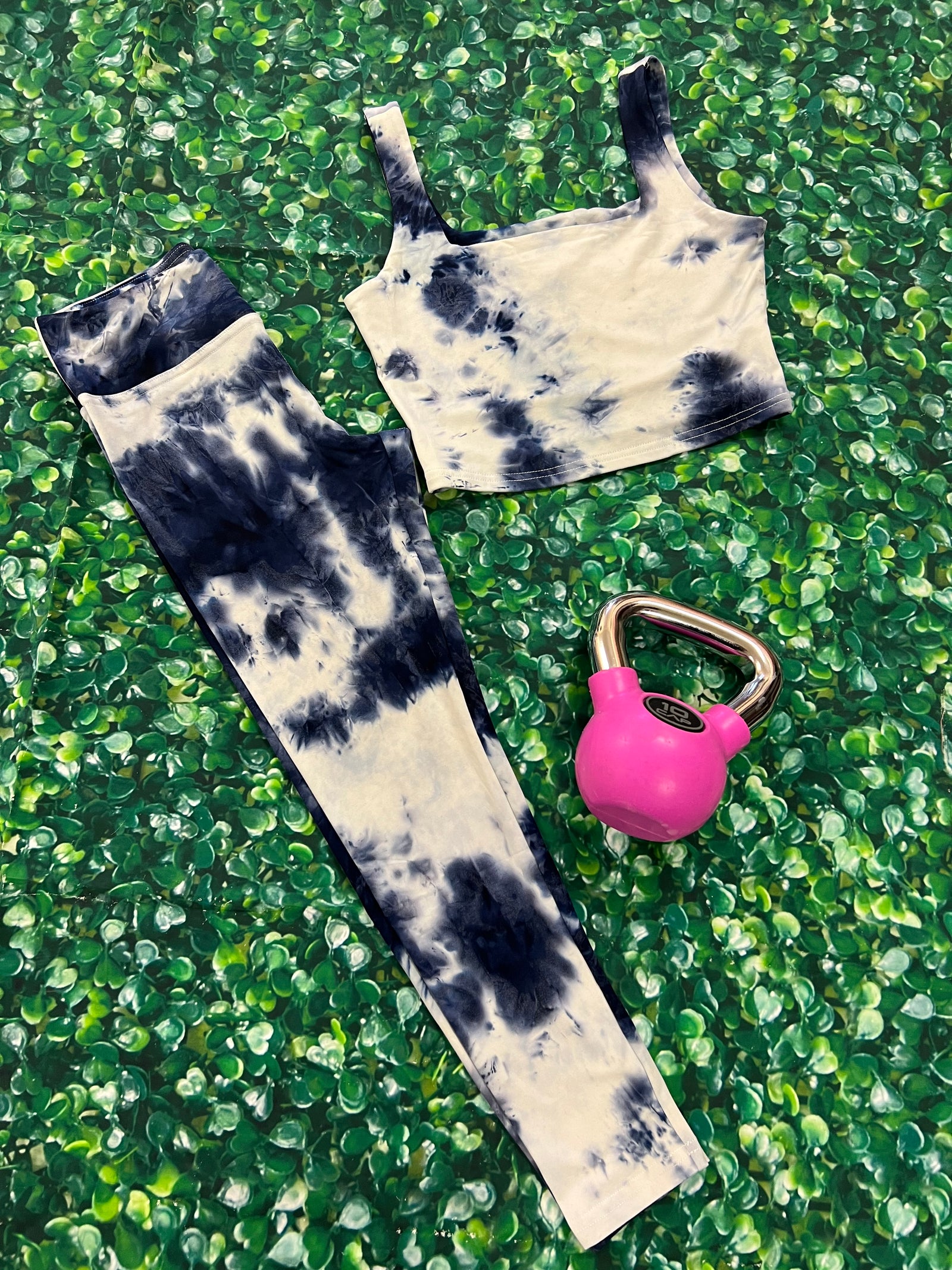 TIE DYE WORK OUT SET