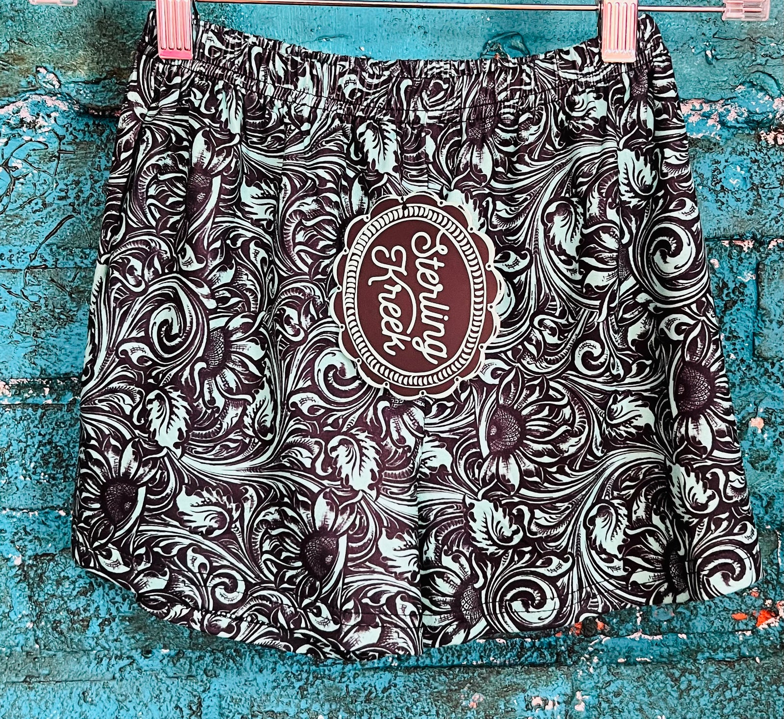 SHERIDAN SHORTS TURQUOISE KIDS