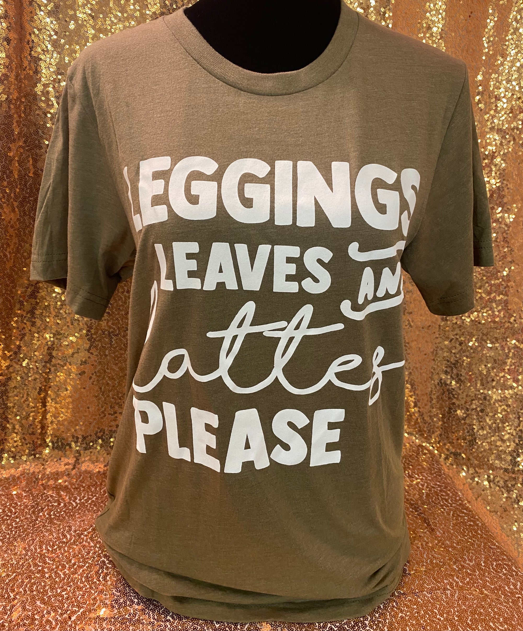 TEE HEATHER OLIVE