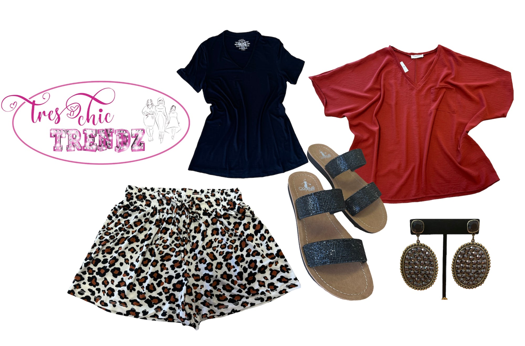 CASUAL SHORTS LEOPARD