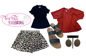 CASUAL SHORTS LEOPARD