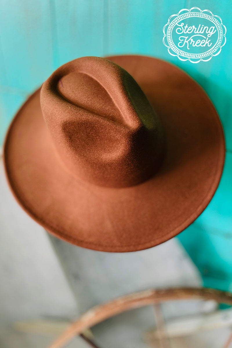 THE BETH HAT - DARK BROWN