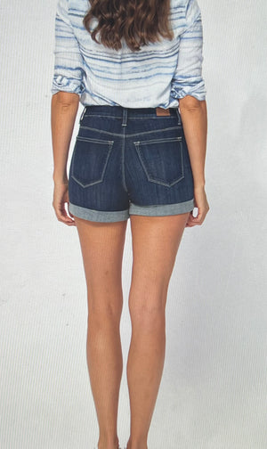 JUDY BLUE PULL ON SHORTS
