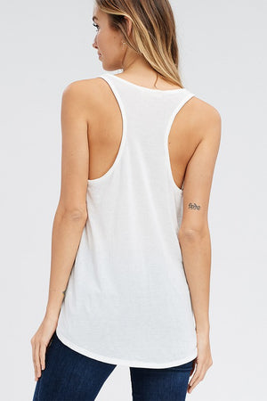 Sublimination Racer Back Tank Top
