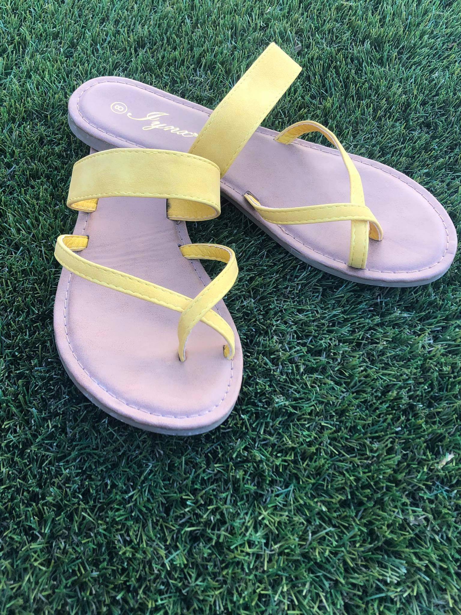 Arch Strap Toe Band Thong Sandal