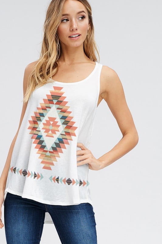 Sublimination Racer Back Tank Top